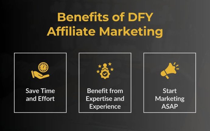 Benefits of Opting for DFY Affiliate Marketing