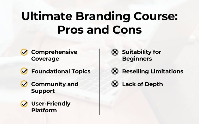 Ultimate branding course pros and cons (2)